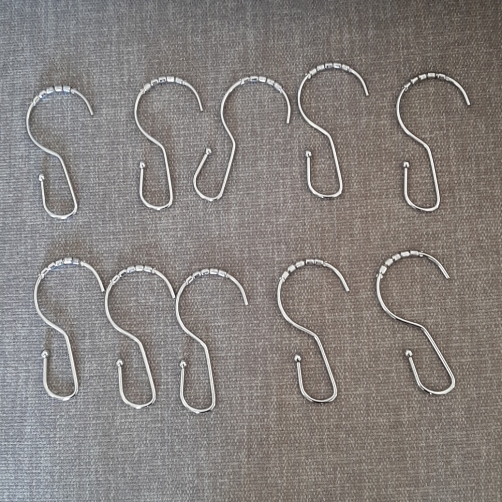 Shower curtain rings - 10